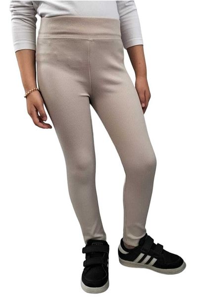 KAVİN KİDS Girls' Ribbed Tights