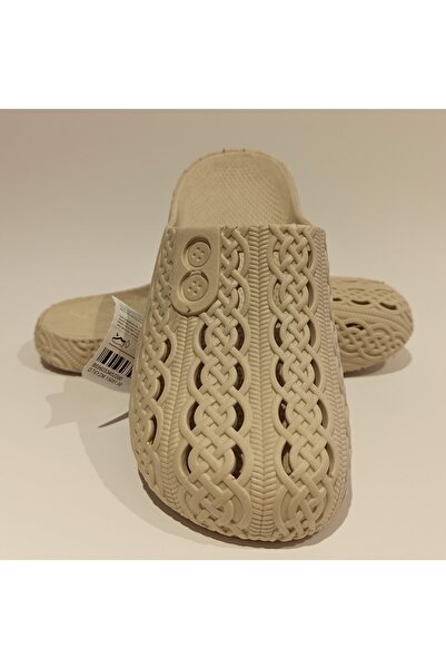 GEZER Kaydırmaz Plastik Kadın Havuz Plaj Balkon Teras Banyo Lavabo Mutfak Ev Ve Sokak Terliği 36-40 Numara