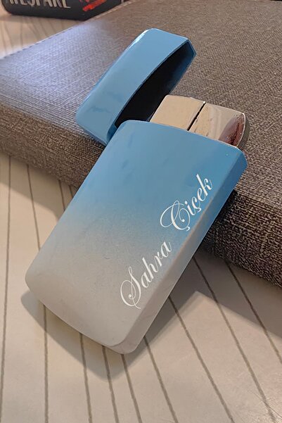 tusah Ince Renkli Turbo Kişiye Özel Çakmak Kare Kutusuz