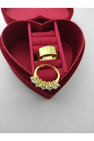 HAYALLER ÜLKESİ Alyans Ve Tektaş Seti