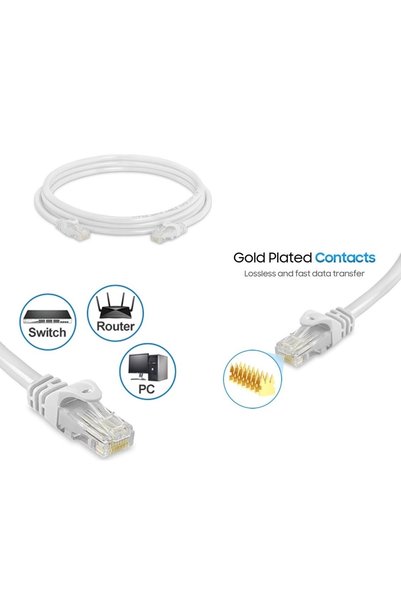 cablox Ethernet Cable Cat 6 Patch 1.5 M Standard 24 Awg