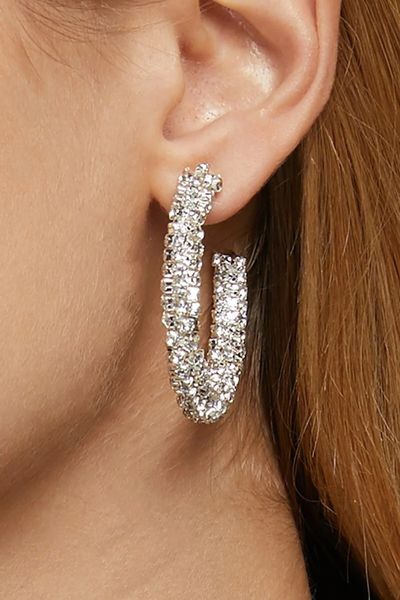 LUTFI Earrings for Women Women Fashion Shiny Rhinestone Big Circle Dangle  Earrings Jewelry Maxi Evening Dress Statement Earrings Trend : Buy Online  at Best Price in KSA - Souq is now Amazon.sa: