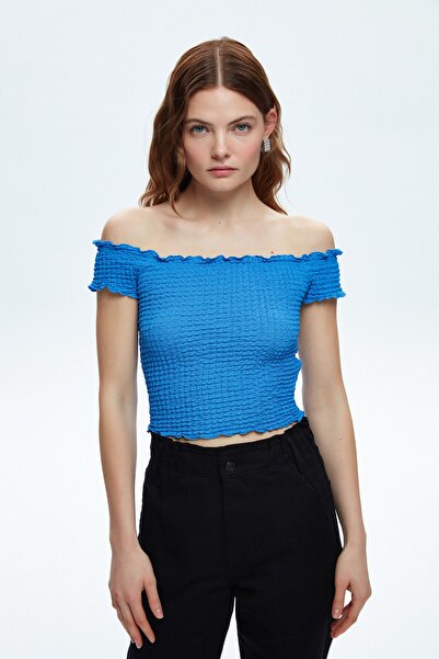 adL Μπλούζα με πλισέ