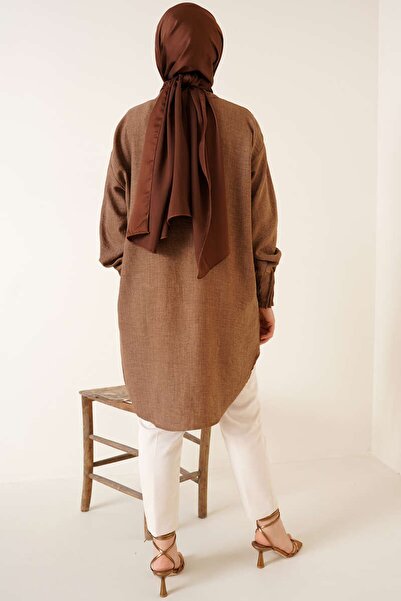 VOLT CLOTHİNG Dámská žebrovaná košile pro volný čas