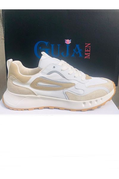 Guja Arme City Ac 23y638-1 Μπεζ ελαφριά ανατομική σόλα καθημερινά αθλητικά παπούτσια