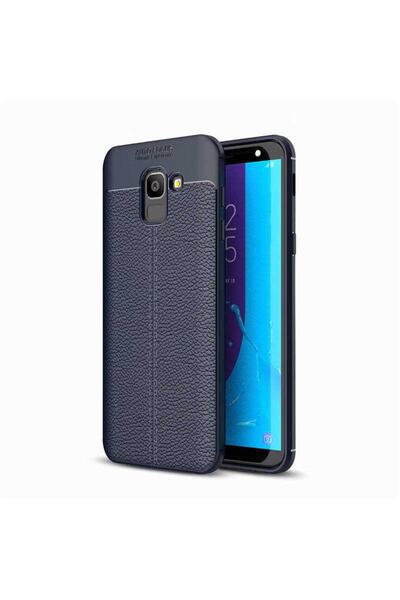 Samsung Galaxy J6 Case Great Cut Niss Cover with Leather Surface Look