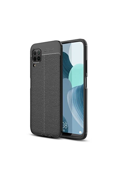 ZM STORE Huawei P40 Lite Kılıf Deri Yüzey Görünümlü Harika Kesim Niss Kapak