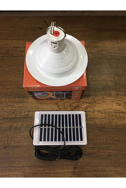 ROZIA Solarlı Şarjlı Ufo Görünümlü 3 Modlu Işık 12 Ledli Bahçe Aydınlatma Askılı Pratik Kamp Ampul