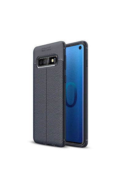 ZM STORE Samsung Galaxy S10e Kılıf Deri Yüzey Görünümlü Harika Kesim Niss Kapak