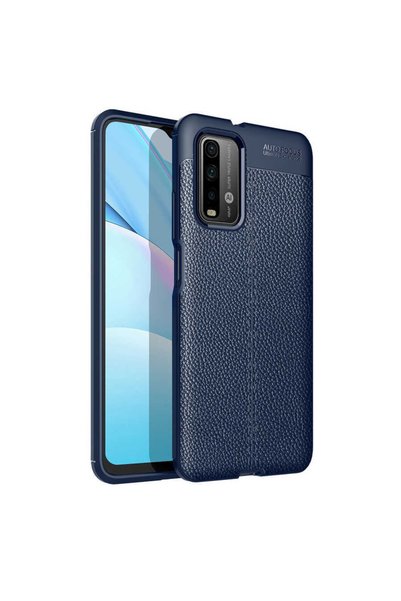 ZM STORE Xiaomi Redmi Note 9 4g Case Leather Surface Look Great Cut Niss Cover