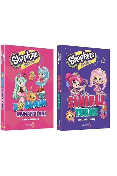 Yakamoz Yayınları Shopkins Cicibiciler Set 2 Kitap / Doğanın Muhafızları - Si...