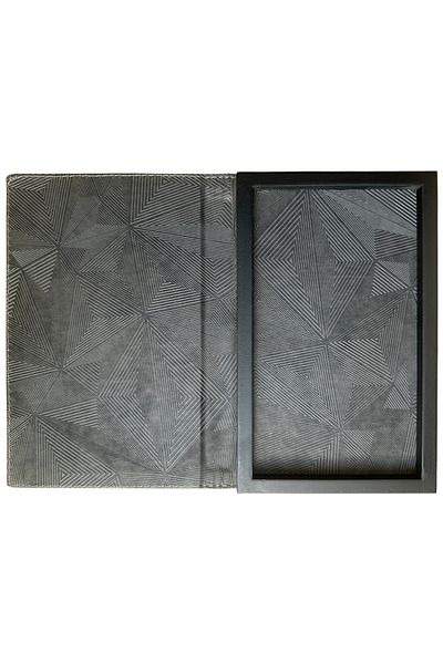 ankara menü (5 Pieces) 13x21 Box, Leather Account Receipt Pad, with Change Box, Ticket