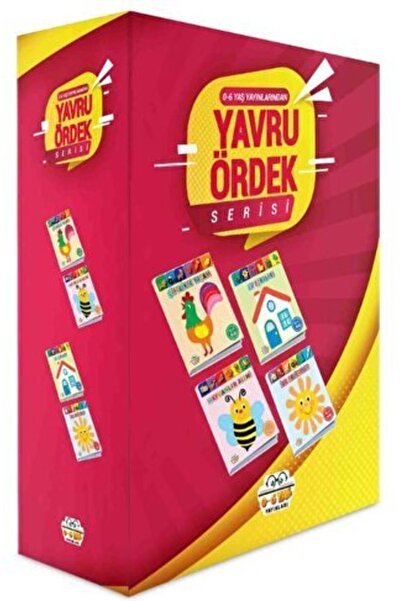 0-6 Yaş Yayınları مجموعة كتب بيبي داك المكونة من 4 كتب