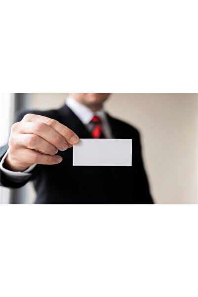 Pet Ningbo 1000 Adet Selefonsuz Boş Baskısız Kartvizit 350 gr 8x5 cm