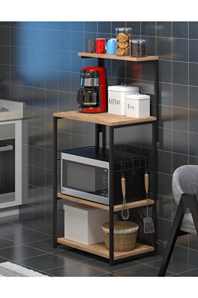 MİRACLE 3D Kahve Köşesi Çok Amaçlı Mutfak Bangosu Mutfak Dolabı