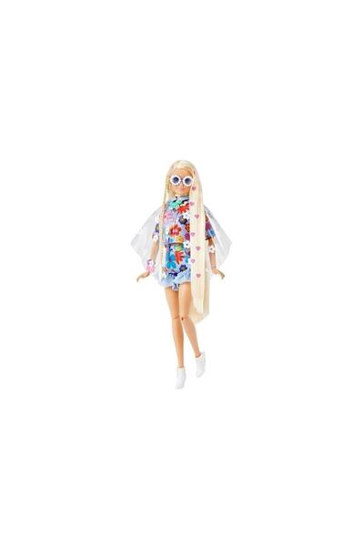 mattel Barbie Extra Mavi Etekli Bebek