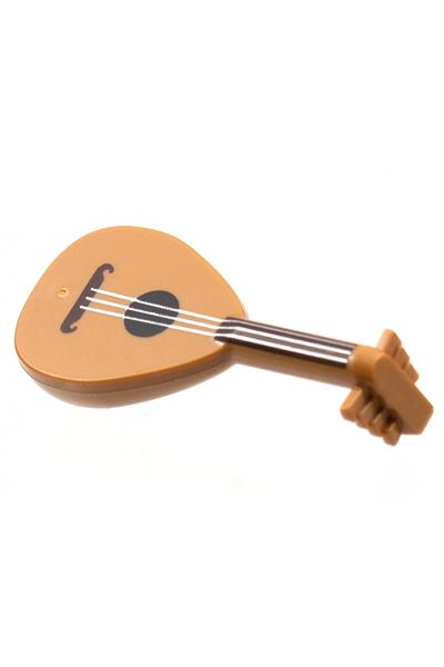 LEGO Original Moc Custom Accessory Mini Figure Saz Oud Traditional Stringed Musical Instrument 1 Piece Will Be Sent