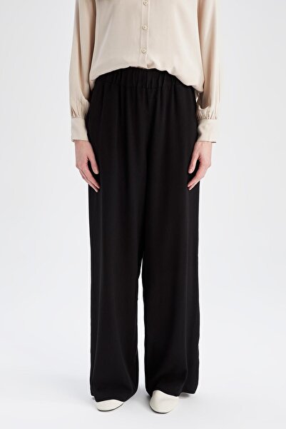 DeFacto Viskózové kalhoty Palazzo