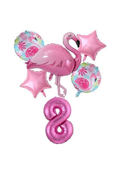 Mini Parti مجموعة بالونات فلامينجو من Mini Party Store