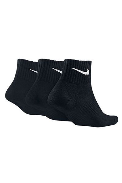 Nike Чорапи до глезена U Nk Perf Ltwt Qt, 3 части, черни, Sx4706-001