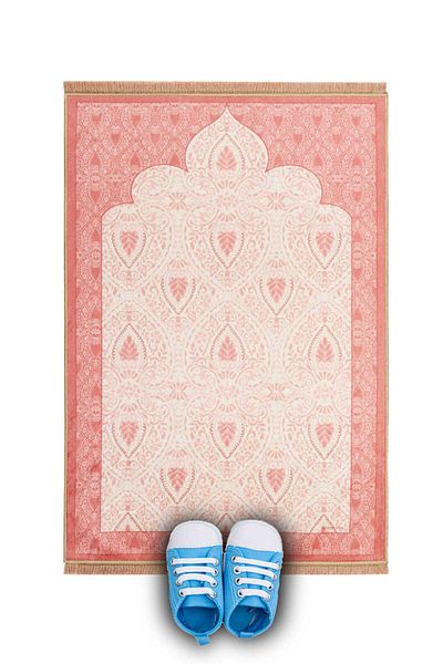 Bursa İpek Powder Velvet Children's Prayer Rug