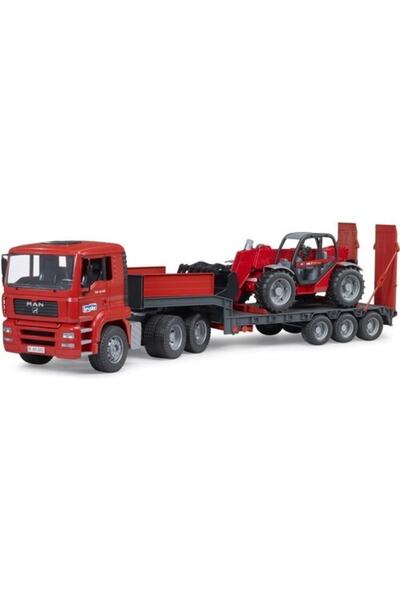Bruder Man Tır & Manıtou Teleskopik Kepçe Br02774 Lisanslı Ürün