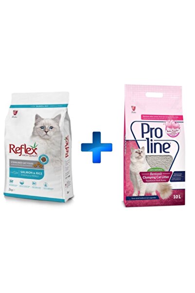 Reflex Sterilize 2 Kg Mama Ve Proline Kedi Kumu