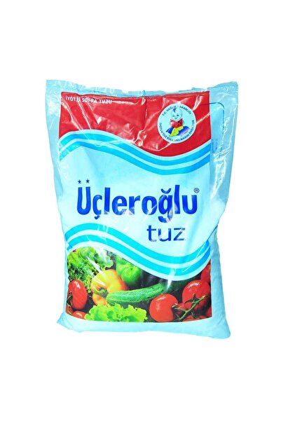 Üçleroğlu İyotlu Sofra Tuzu 1500gr. 1.5 Kiloluk
