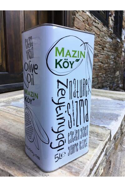 MAZINKÖY ZEYTİNYAĞI Yeni Sezon Soğuk Sıkım Filtresiz 5+5 lt