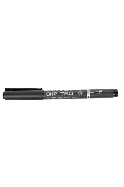 Noki Hitext Acetate Pen M Black 12 Pcs 780ms (1 Pack 12 Pcs)
