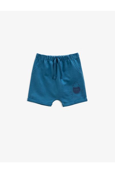 Koton Boy's Medium Indigo Shorts & Bermuda 1YMB48521OK