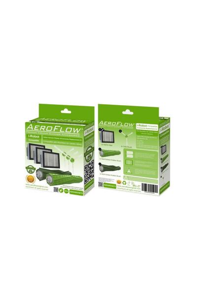 AeroFlow Σετ αξεσουάρ ρομπότ ηλεκτρικής σκούπας σειράς Roomba E&i - I-robot