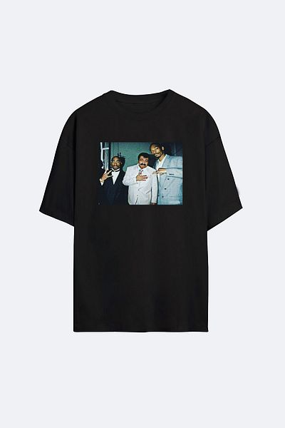 AYYA Unisex Oversize Black Muslim Ft 2pac