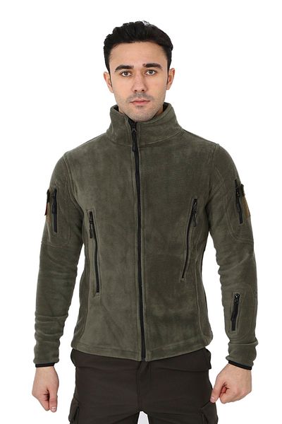 Asker Marketi Ζακέτα Khaki 5 Pocket Fleece
