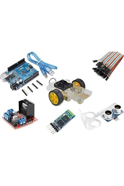 Fortor Arduino Bluetooth Robot Araba Kiti - 2wd