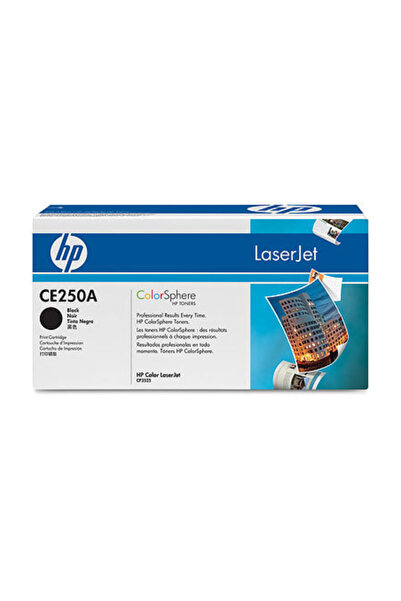 HP 504A 5000 Sayfa Kapasiteli Siyah Toner Ce250A