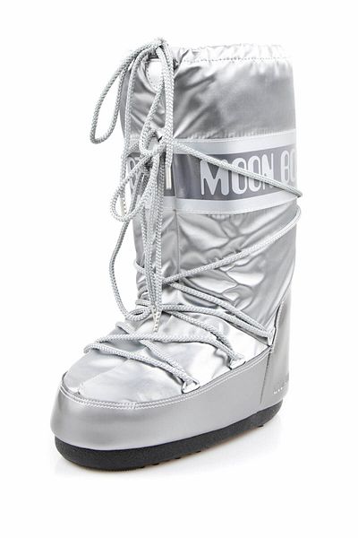 MOON BOOT Silver Women's Boots 2Monw2014003
