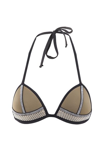 Penti Χακί Γυναικείο Milkshake Triangle Bikini Top PPMIATRT16IY