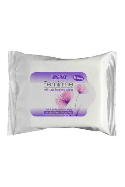 BEAUTY FORMULAS Intim Wipes - 20 Pieces 5012251008136