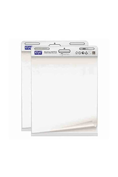 KRAF Flıpchart Kağıdı Yapışkanlı 30 Sayfa 700G (1 PAKET)