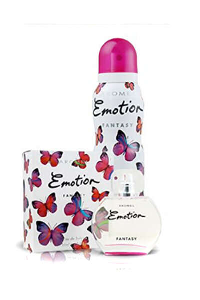 Emotion Fantasy Edt 50 ml + 150 ml Deodorant Kadın Parfüm Seti 8690586015677