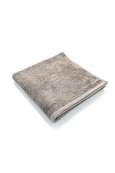 English Home Πετσέτα μπάνιου με φύλλα 70x140 εκ. Σκούρο Γκρι