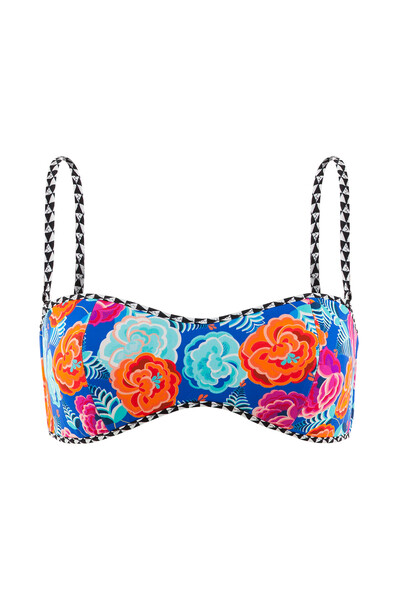 Penti Floral Bandeau Bikini Top