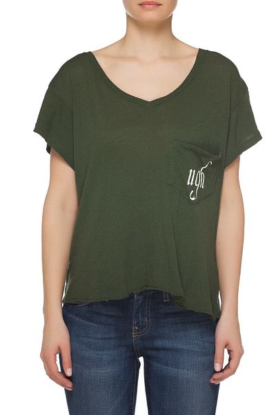 Wildfox Green Women's T-shirt