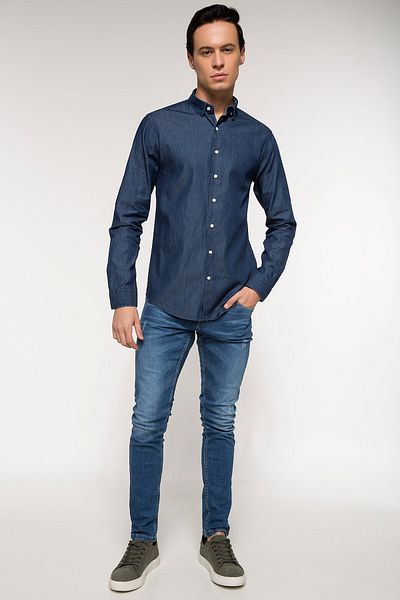 DeFacto Ανδρικό πουκάμισο Slim Fit