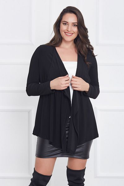 Laranor Women's Black Cardigan 17LB9060