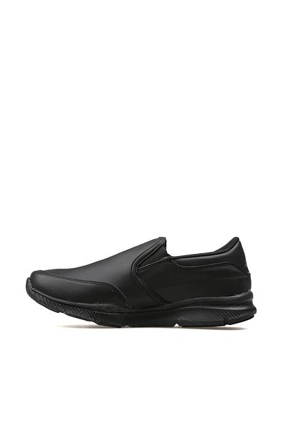 Kinetix WESTA PU Black Men's Walking Shoes100275649