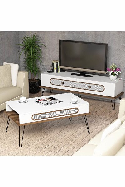 Variant Mobilya Ekol Tv Ünitesi Ve Orta Sehpa Takımı