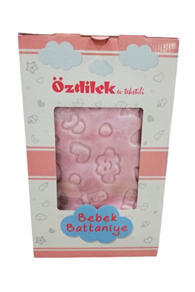 Özdilek بطانية أطفال قطيفة من إمبوس