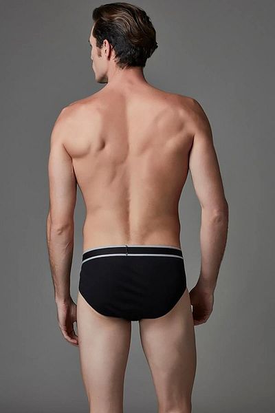Eros Modal 2-Piece Ανδρικά Slips Μαύρα
